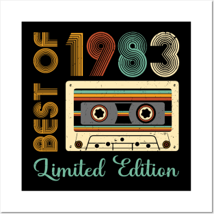 Best Of 1983 Limited Edition Birthday Posters and Art